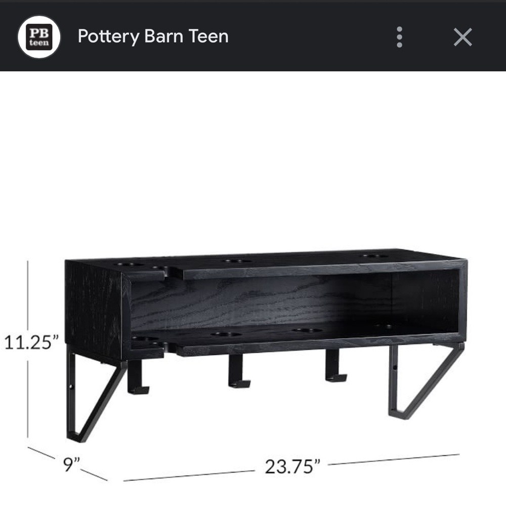 Pottery Barn Teen Universal Sports Organization Command Station - New in box